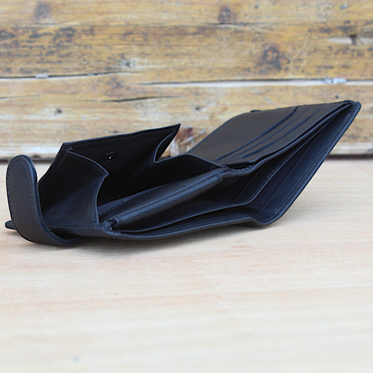 Мъжки Кожен Портфейл Със Закопчаване Мъжки Кожен Портфейл Със Закопчаване 4