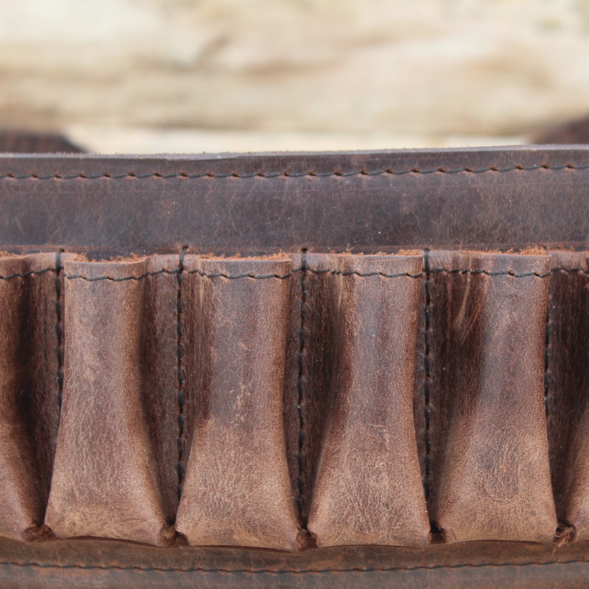 Кафяв Кожен Патрондаш 12/16/20 Калибър Кафяв Кожен Патрондаш 12/16/20 Калибър 3