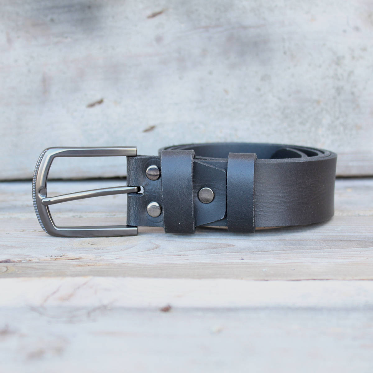 Мъжки Черен Колан Със Сива Катарама АРТ# 9621 Мъжки Черен Колан Със Сива Катарама АРТ# 9621 - 4